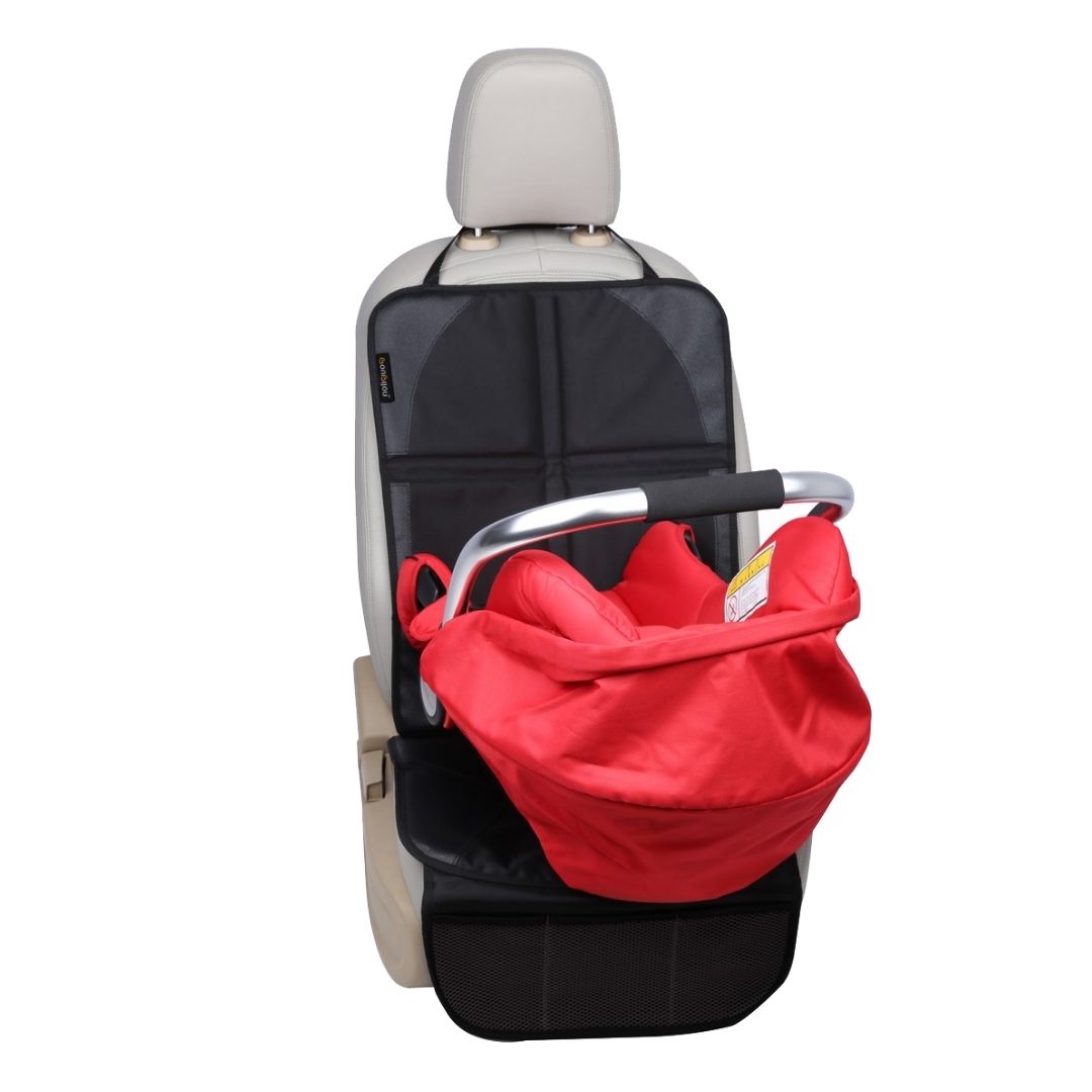 Bonbijou Ultra Mat Car Seat Protector, Dark Grey