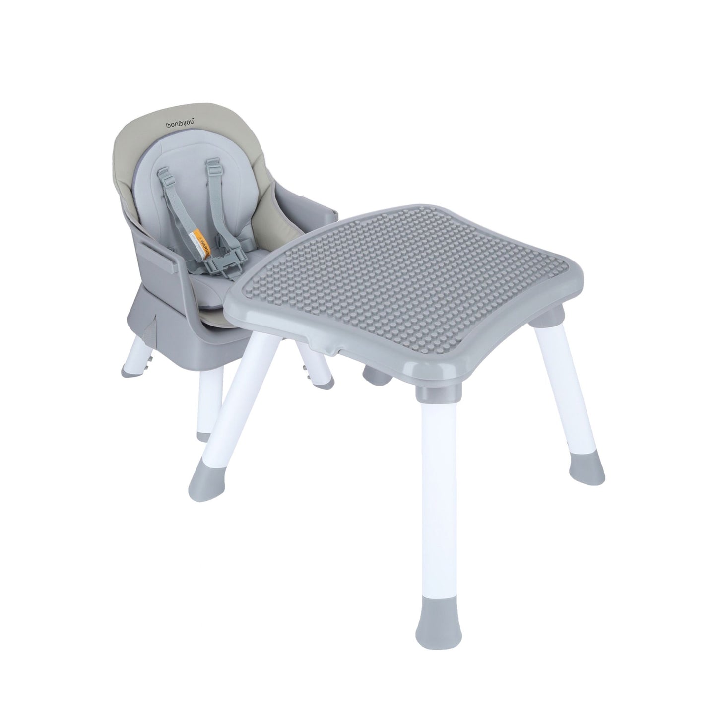 Bonbijou Dee Multipurpose High Chair (Baby Base, Floor Seat, High Chair, Table & Chair, Stool)