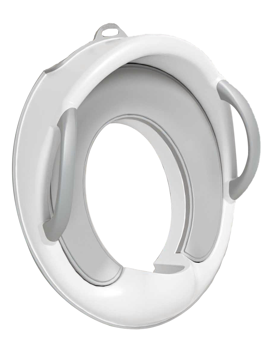Bonbijou Learn-To-Go Potty Seat With Handle, Grey