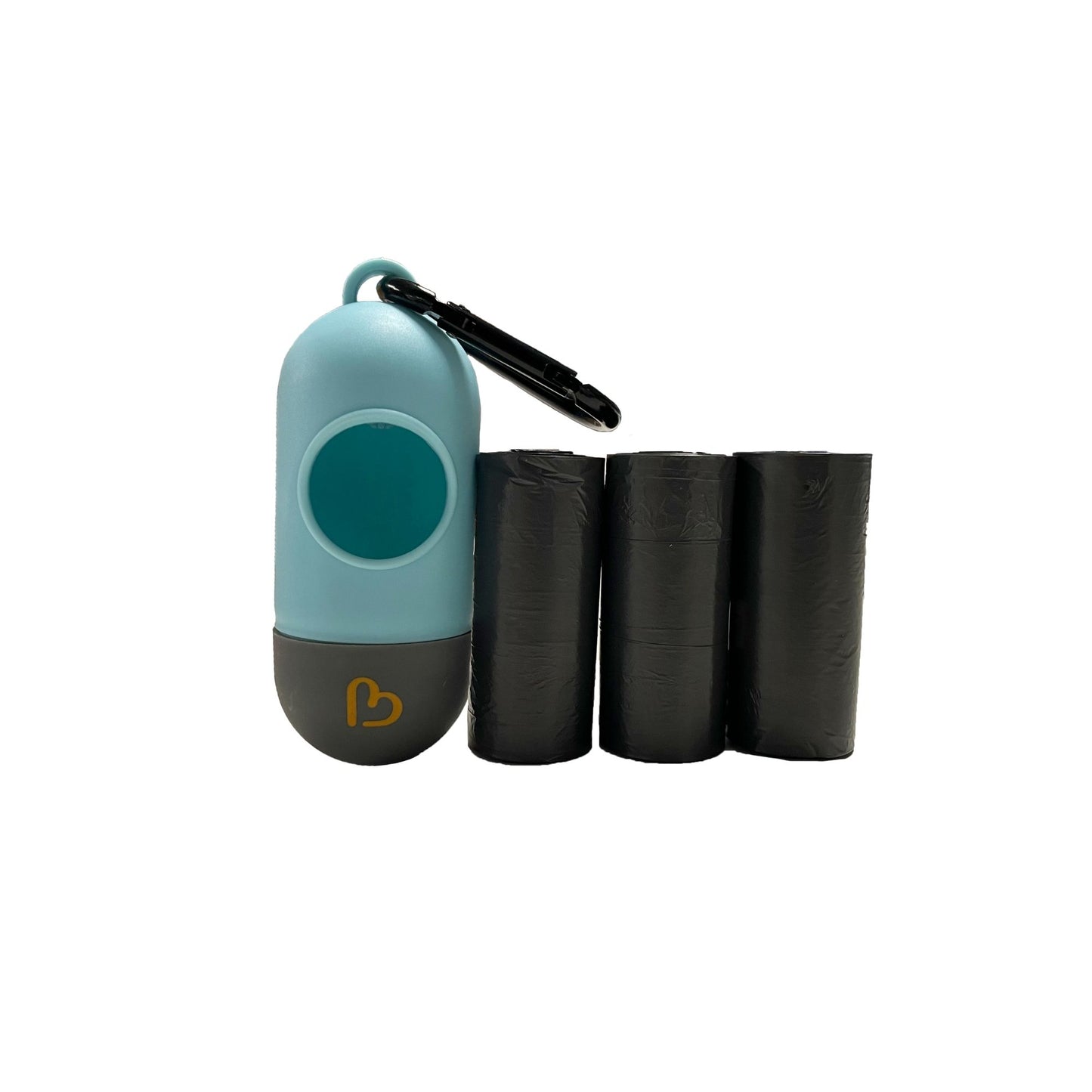 Bonbijou Trash Bag Dispenser with Refills (With 5 Additional Sets Of Refills)