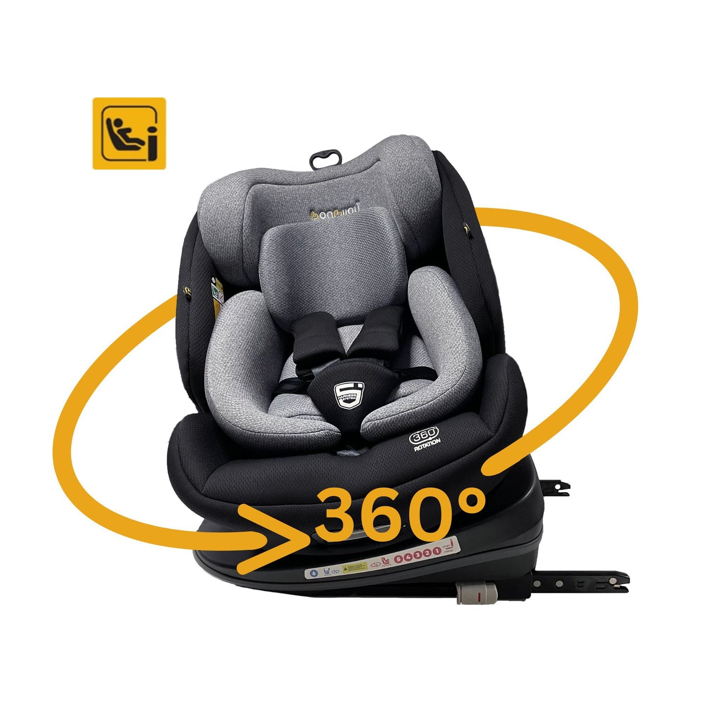 Bonbijou Orbit+ Car Seat (i-size)