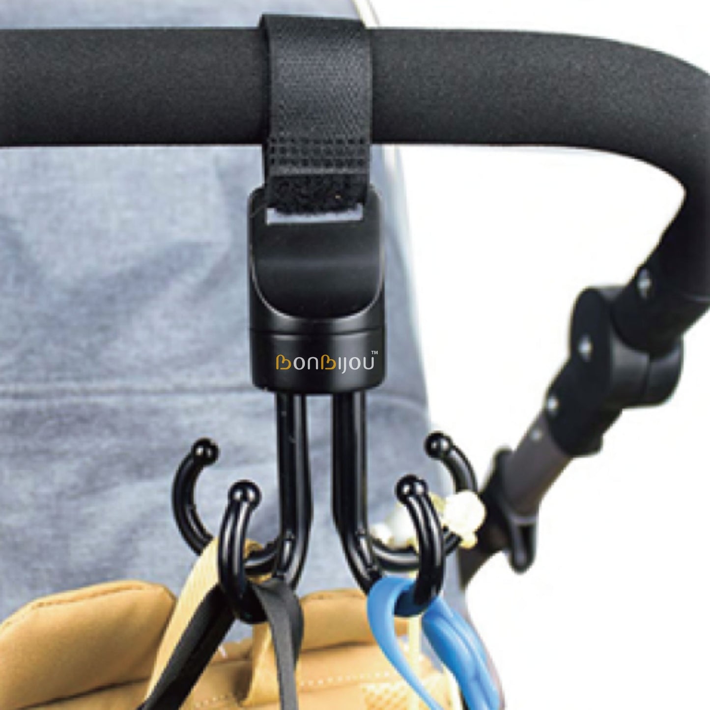 Bonbijou Double Octopus Stroller Hooks