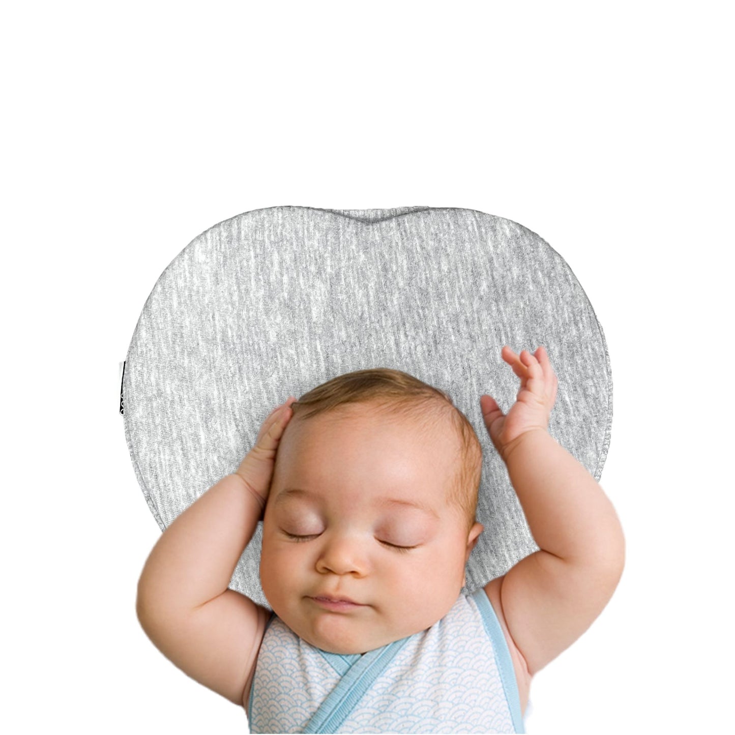 Bonbijou Snug Memory Foam Infant Pillow (Heart)