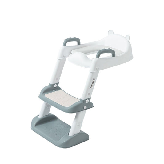 Bonbijou Training Potty Seat With Foldable Step Ladder