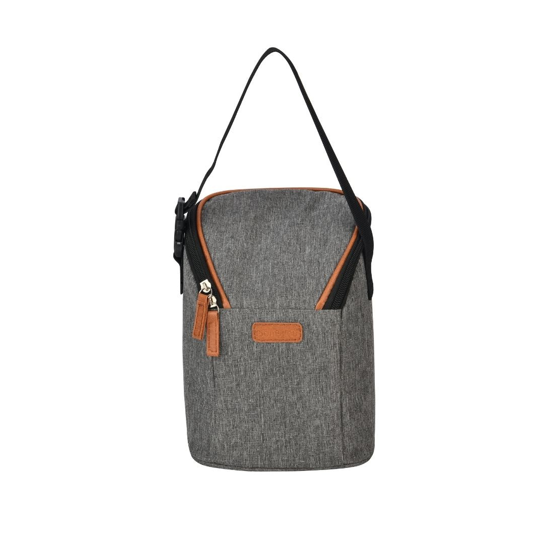 Double bottle outlet bag