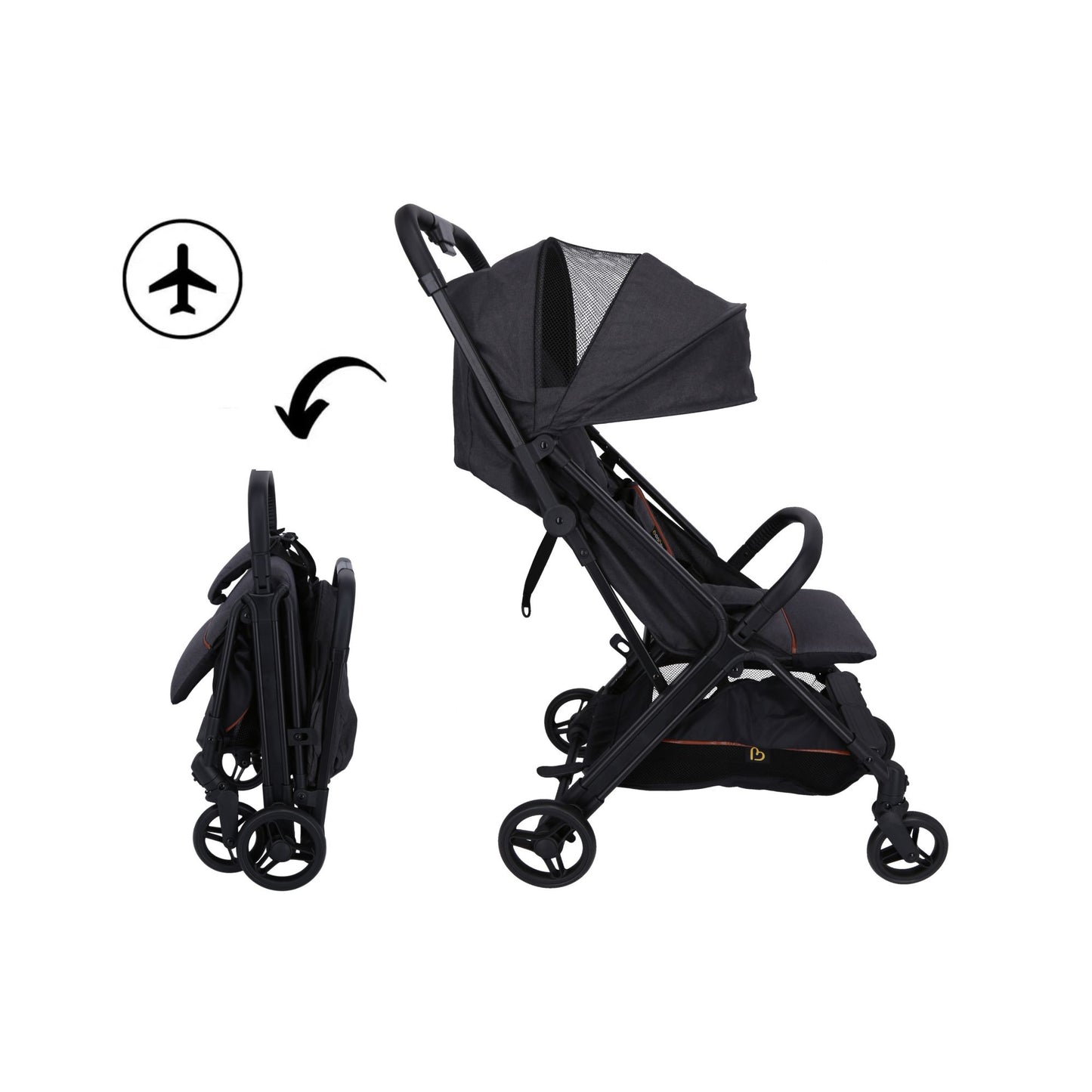 Bonbijou Leroy Auto Fold Stroller